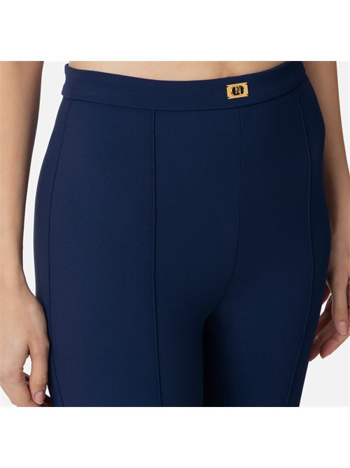pantalone donna blu ELISABETTA FRANCHI | PA07951E2/DC8